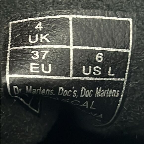 🔥 “DOC” Dr. Martens 1460 VIRGINIA PASCAL LEATHER BOOTS - Women Sz 6L - PERFECT - Picture 11 of 11